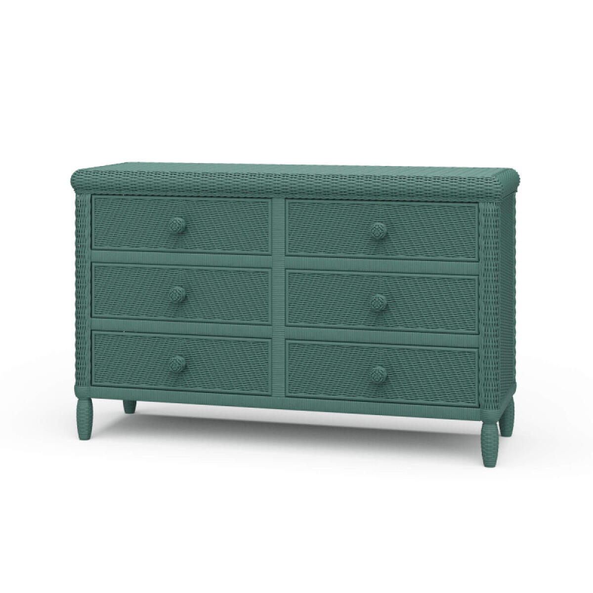 1d8d92e626506ee354e19431f58c6884 Oasis Rattan 6 Drawer Dresser - Image 1
