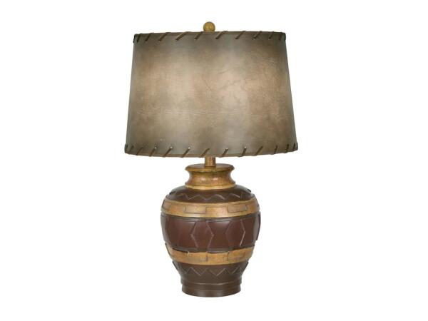Dakota Table Lamp Lighting Brown
