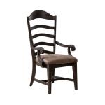 Paradise Valley Uph Ladder Back Arm Chair (RTA) Chairs & Benches Brown 16