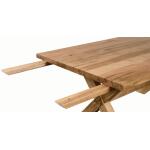 Crossbuck Dining Table with Extendable Leaves - Image 12