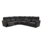 Chauncey Leather Power Reclining Sectional - Image 4