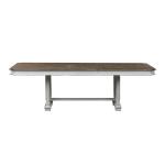 Abbey Park Trestle Table Top Dining Table Tops Antique White & Weathered Brown 11