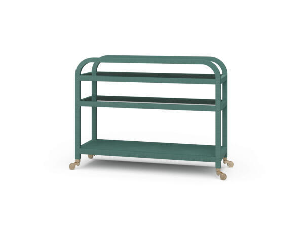 Vannes Bar Cart W/ Rattan Bar Furniture Bar Furniture