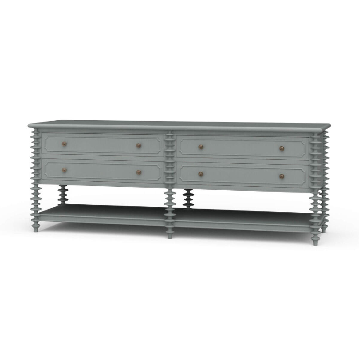 1df0865835303ec7c0a803612fc53d3c Milano Sideboard W/ 4 Drawers - Image 1