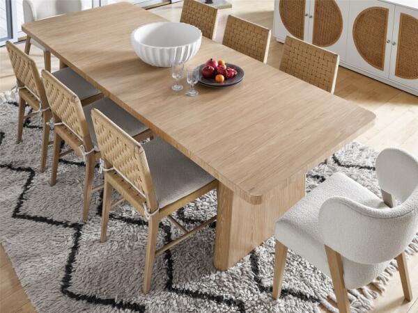 Modern Nomad Dining Table - Image 4