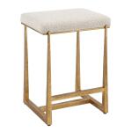 Midas Counter Stool, Gold - Image 6