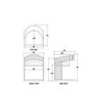 Hampton Rattan Dining Chair - Image 9