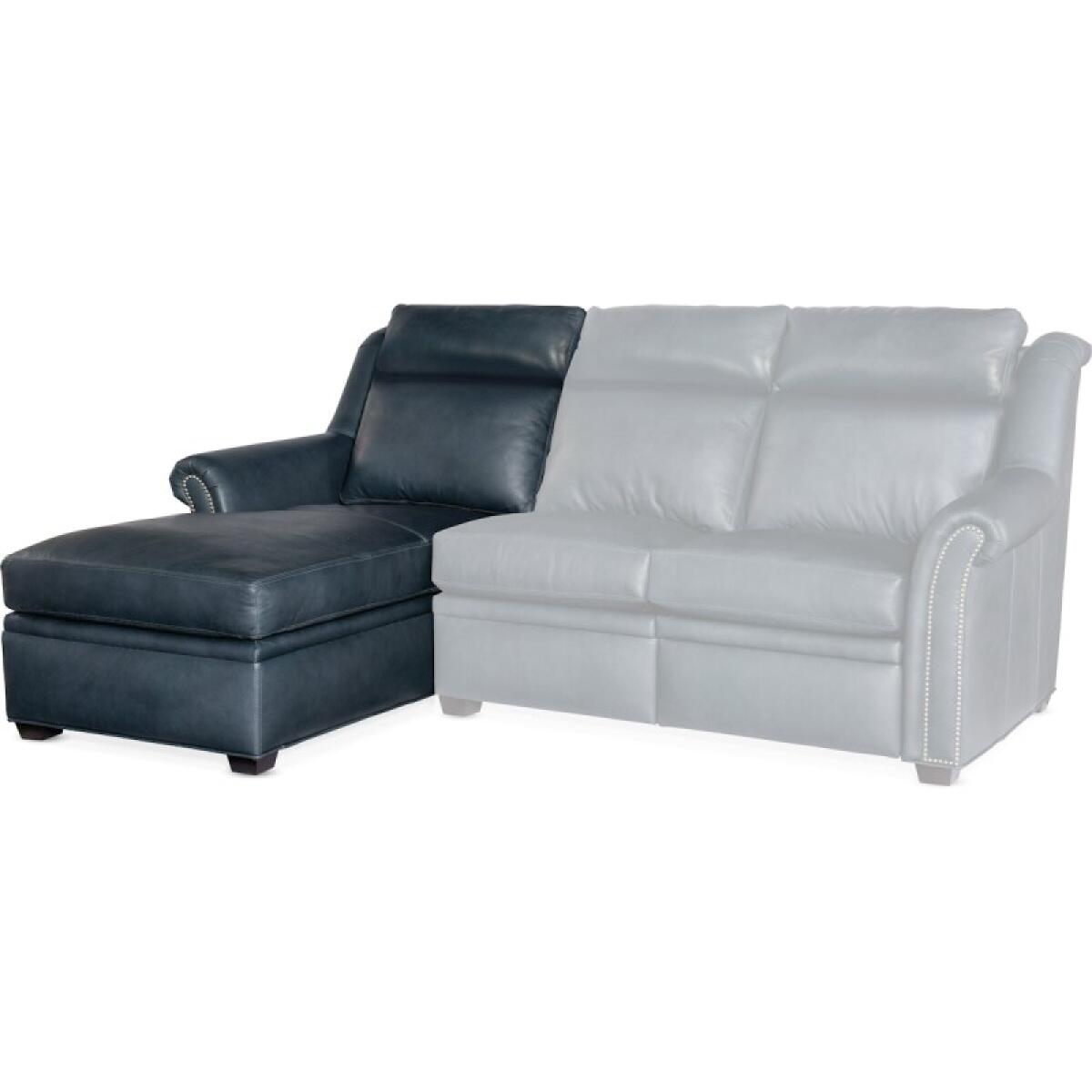 1e5f18fafcad94940f966ea623ce0f3d Sectionals 206 Robinson Stationary Sectional with Two-Piece Back - Image 1
