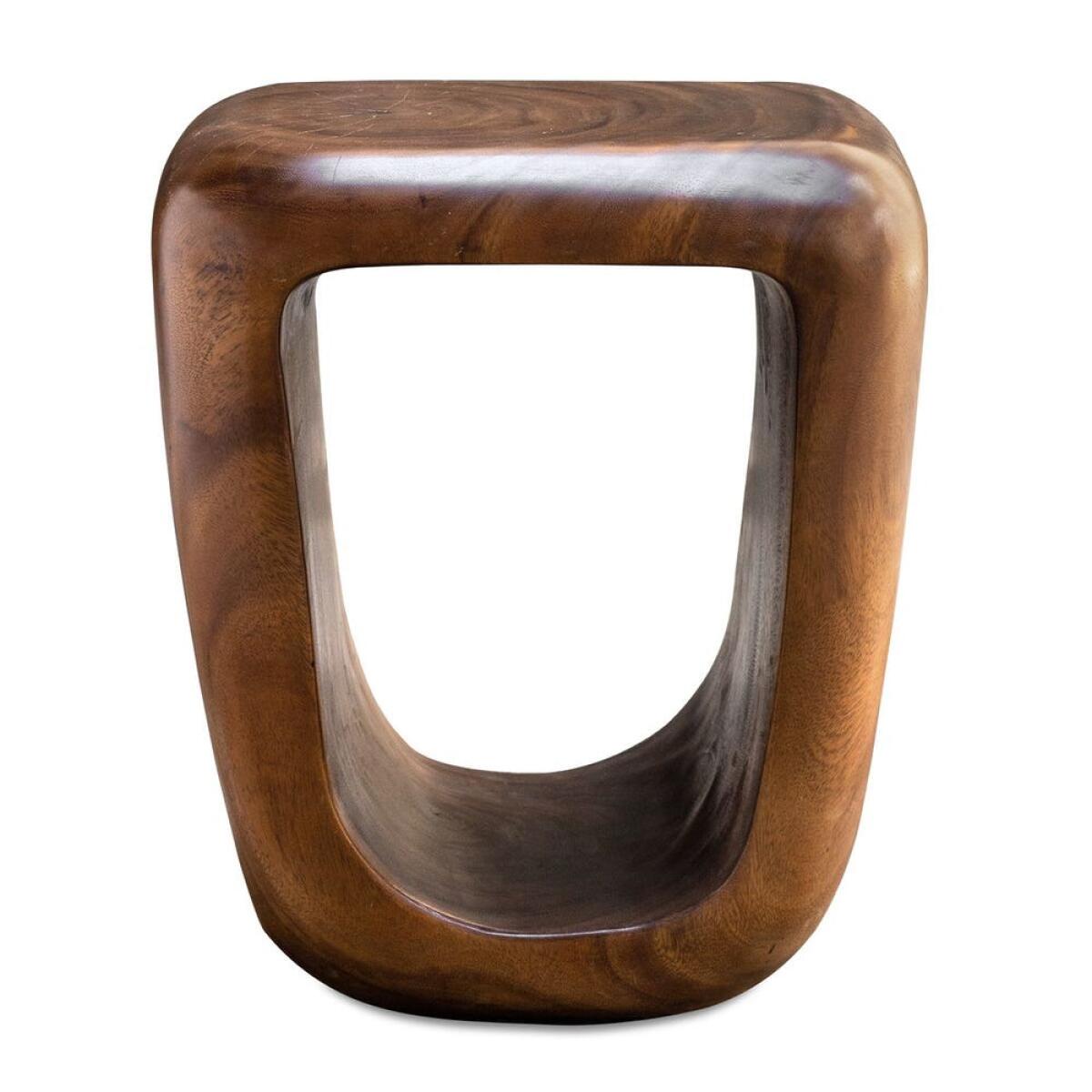 1e640a9b8ada86487d21ab6b5f82b2d8 Loophole Accent Stool, Natural Wash - Image 1