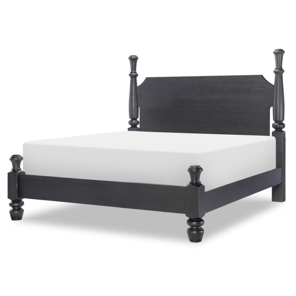 1e80284b1dbf88c78f98f42db581e073 Complete Chimney Post Bed 6/6 King - Image 1