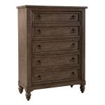 Americana Farmhouse King California Sleigh Bed, Dresser & Mirror, Chest, Night Stand - Image 5
