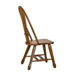Treasures Sheaf Back Side Chair – Oak Chairs & Benches Brown 19