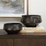 Bronze Duo, Vases, S/2 - Image 4