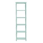 Evermore 5 Shelf Turquoise Etagere - Image 3