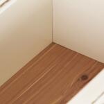 Abbey Park 2 Drawer Night Stand w/ Charging Station Nightstands Antique White & Weathered Brown 25