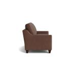 True Custom™ True Custom® Leather Slope Arm Studio Sofa - Image 4