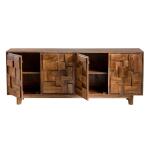 Mondrian Four-Door Sideboard Dining Storage Brown 11