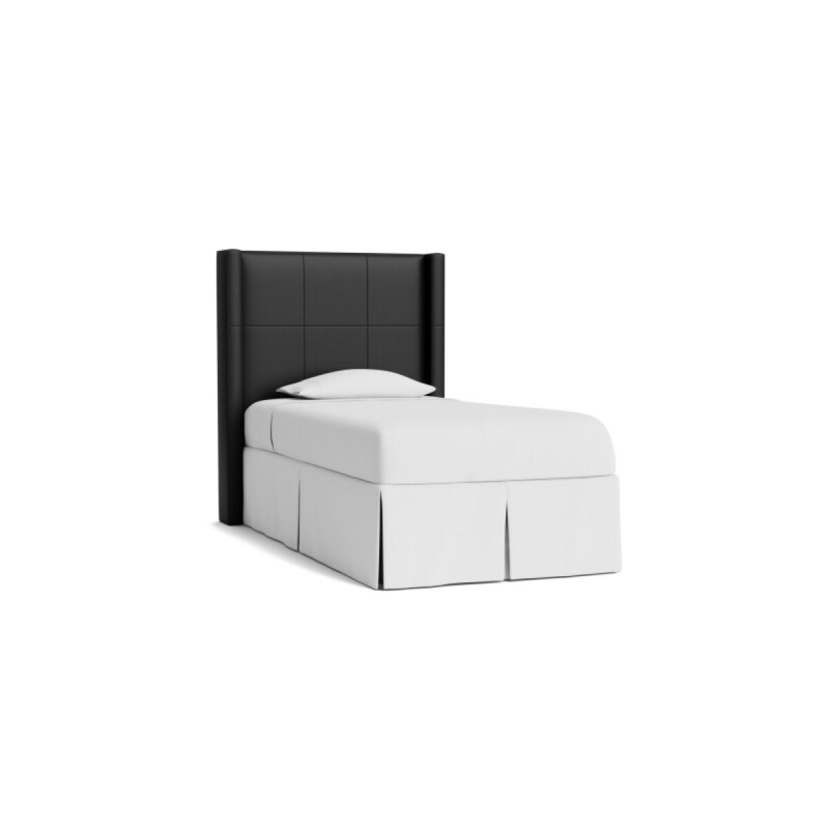 1f44d4ad9b06cc5da00357fbc5e5f9b2 Dublin Leather Upholstered Bed - Image 1