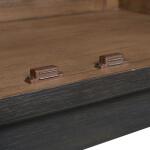 Archway 2 Door Accent Cabinet Dining Storage Black 26