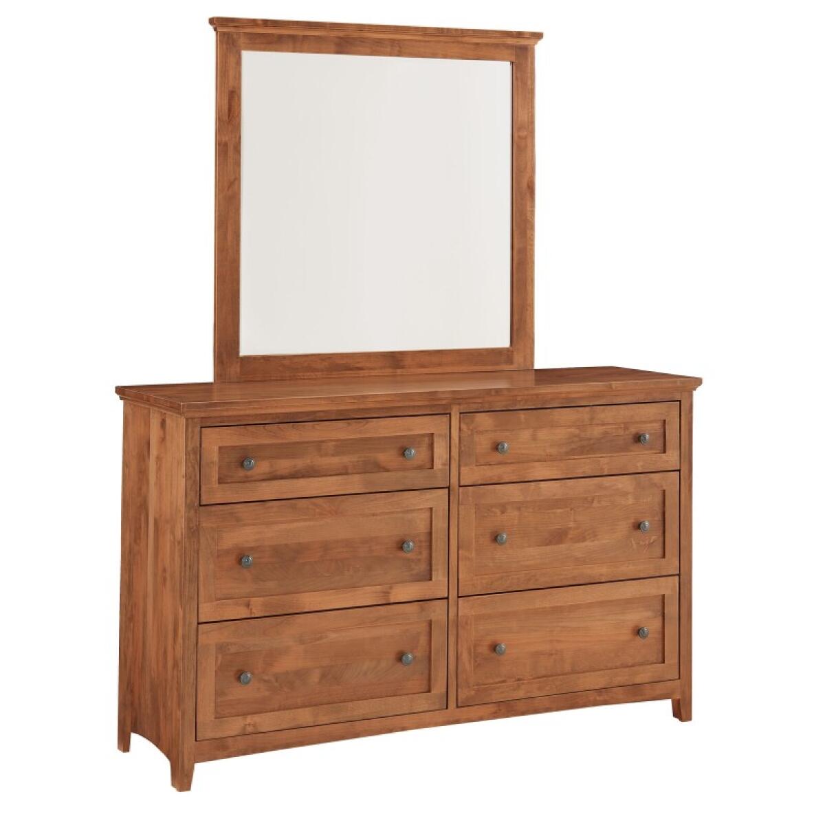 Emmerson 6 Drawer Dresser and Mirror – Tuscan Brown Dressers Archbold Furniture 2 Emmerson 6 Drawer Dresser and Mirror – Tuscan Brown Dressers Archbold Furniture 2