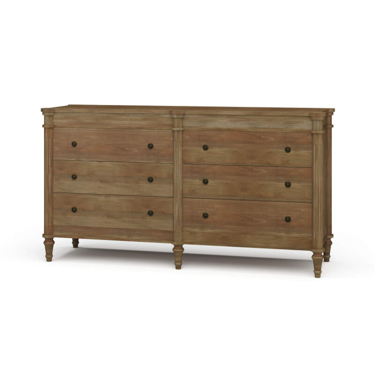 1fc847e6aa98d0b3dc2cc16915a34219 Kelly 6 Drawer Dresser - Image 1