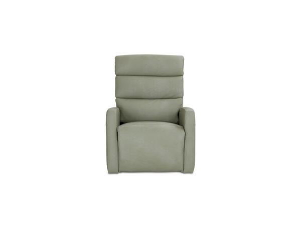 Hudson Leather Track Arm Zero Gravity Power Recliner Chairs Bassett Furniture 2