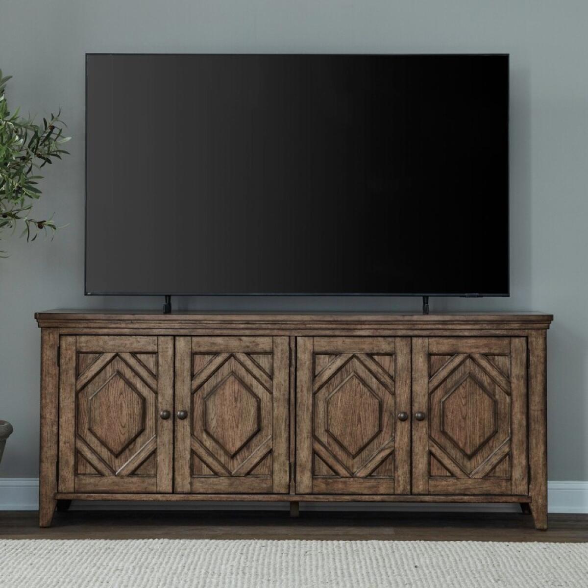 1fdbcab3d4b4fd5a7c66e66136e7a695 Carolina Park 78 Inch TV Console - Image 1