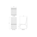 Carmel Rattan Chair - Image 7