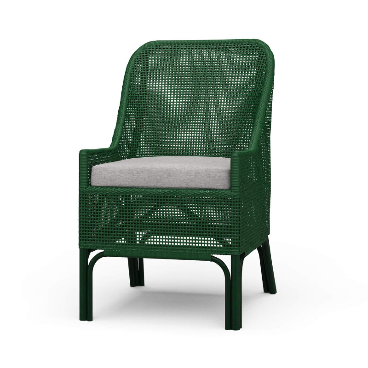 Cristo Rattan Dining Chair W/ Seat Cushion Chairs & Benches Bramble 2 Cristo Rattan Dining Chair W/ Seat Cushion Chairs & Benches Bramble 2