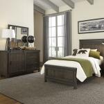 Full Panel Bed, Dresser & Mirror