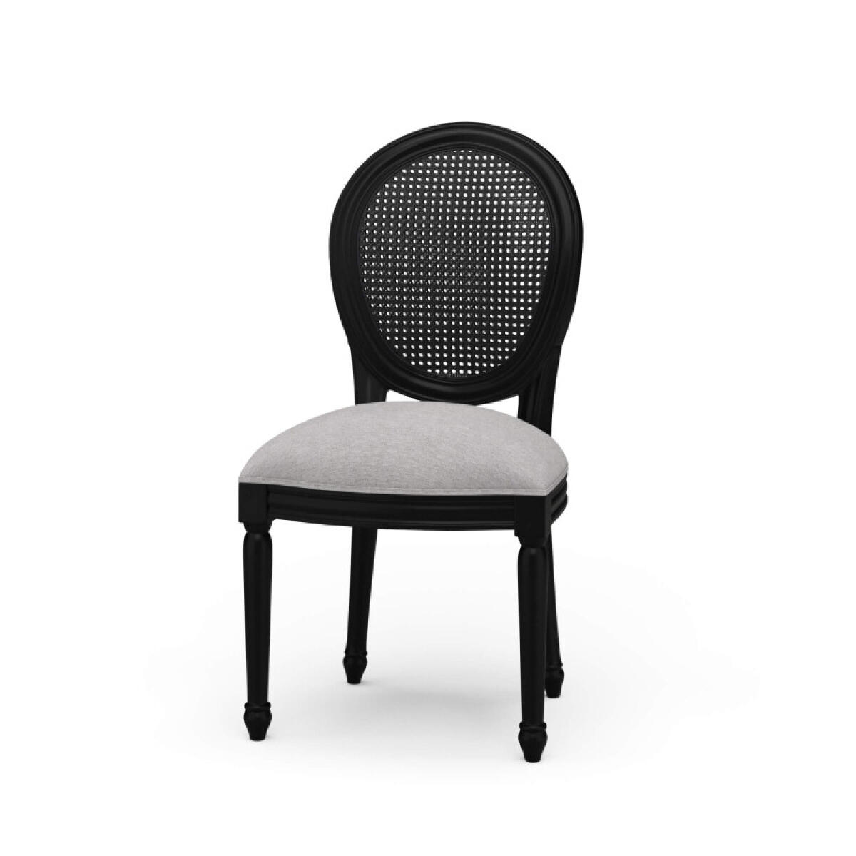 20253174b002712d1af707dc75b2a7e8 Tulip Rattan Back Dining Chair W/o Fluted Leg - Image 1