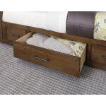 Cool Rustic King X Bed With Footboard Storage - Image 4