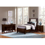 Bonanza TWIN UPHOLSTERED STORAGE BED 3/3 - GREY - Image 5