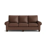 True Custom™ True Custom® Leather Large Panel Arm Sofa