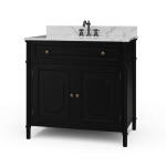 Nantes Single Vanity W/ Sink & Marble Top