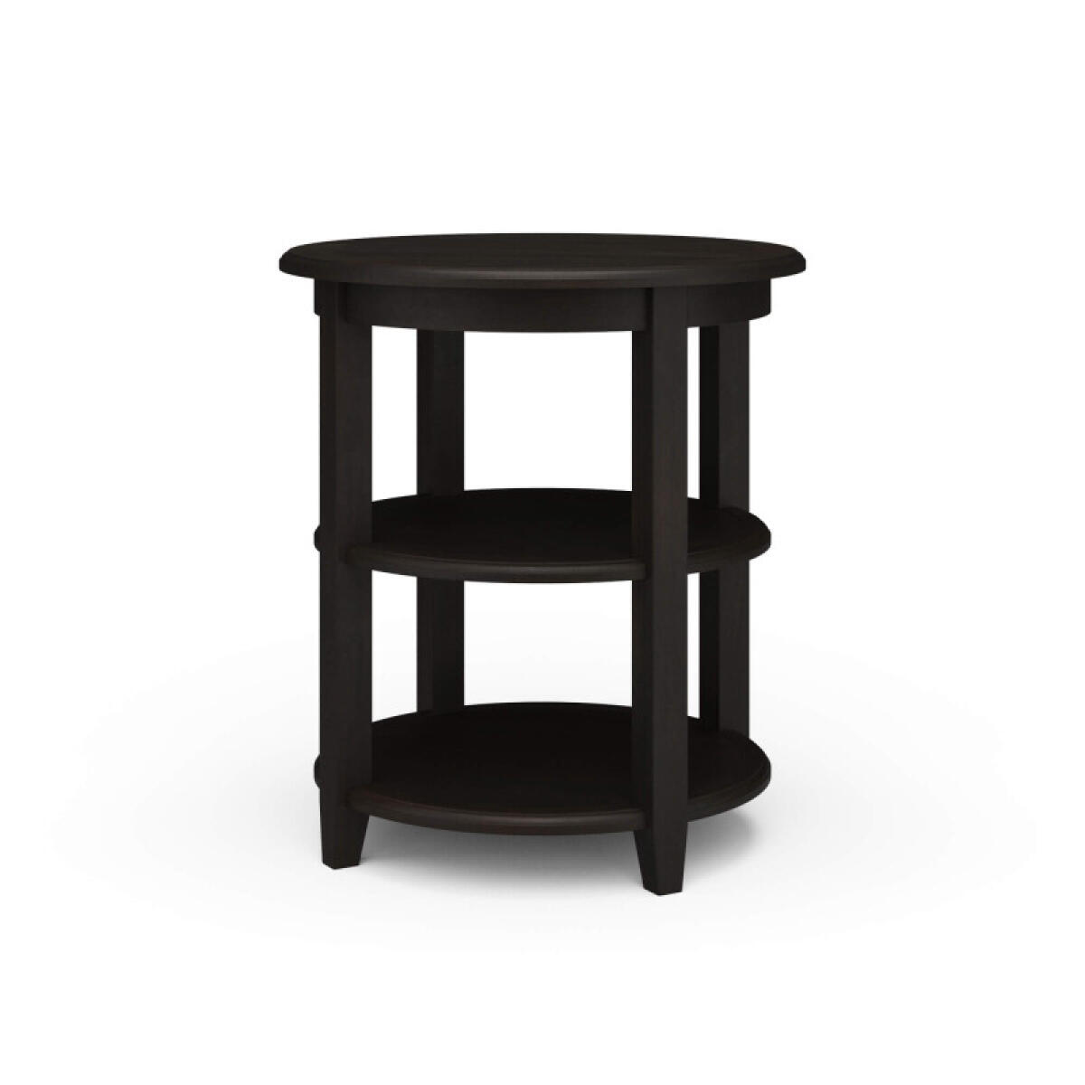 209dbbe4af5455cbd8cd30eee6e08e7b Luna Round 3 Tier Side Table - Image 1