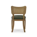 Linea Dining Chair W/ Rattan Back - Image 7