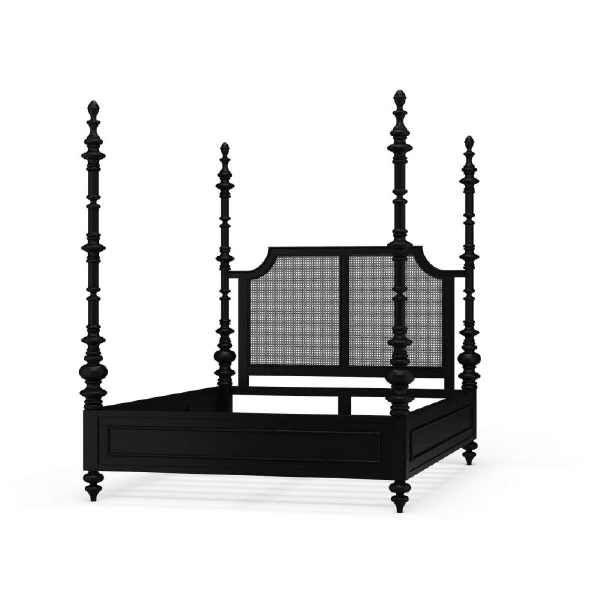 Savannah Rattan Bed Beds Batavia Black 2 Savannah Rattan Bed Beds Batavia Black 2