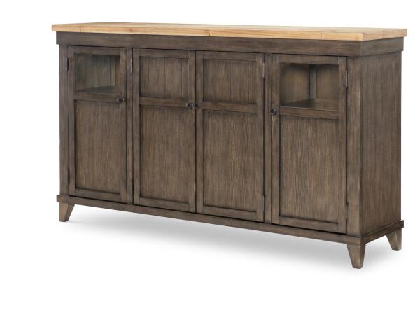 Credenza Dining Storage Amber And Cocoa