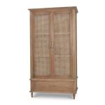 Jamison Wardrobe W/ Rattan Door - Image 4