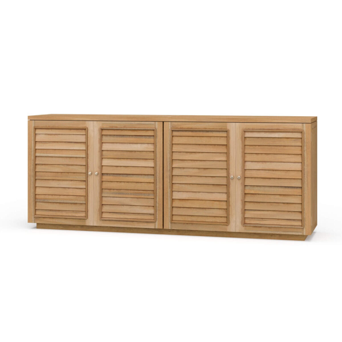 21136cd425020733cd3712f0d23e00d3 Oxford Shutter 4 Door Sideboard - Image 1