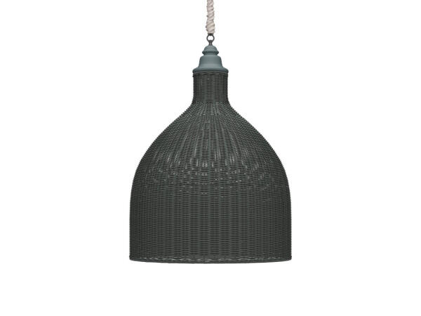 Hampton Rattan Pendant Extra Large Lighting Bramble