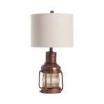 Copper Lantern Table Lamp - Image 6