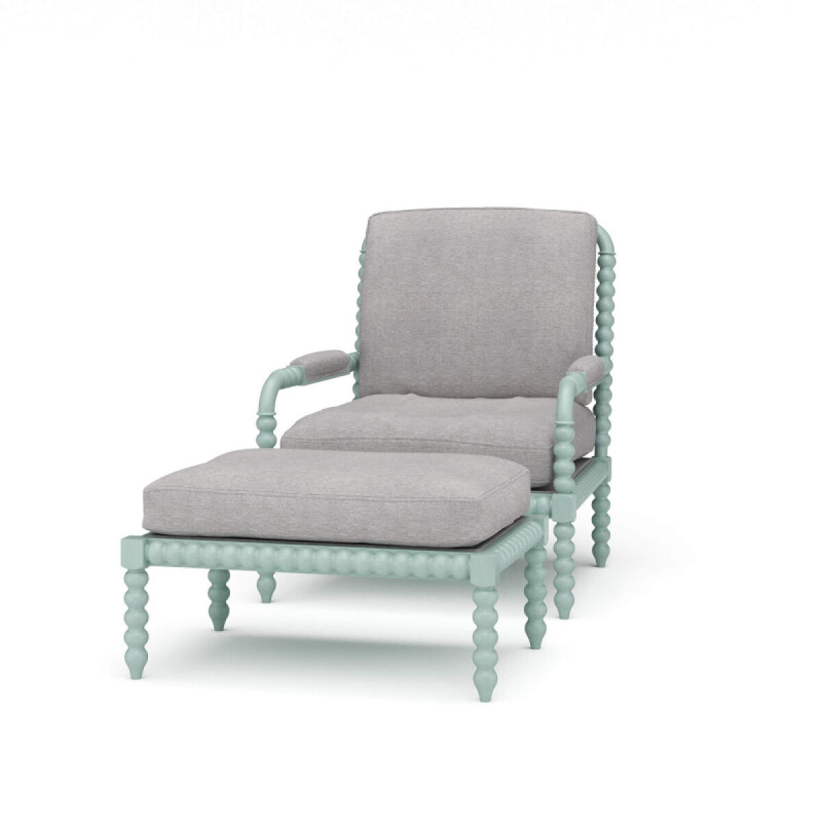 213bb3ace51bf7fe7eec042b49301c6a Cholet Arm Chair W/ottoman - Image 1