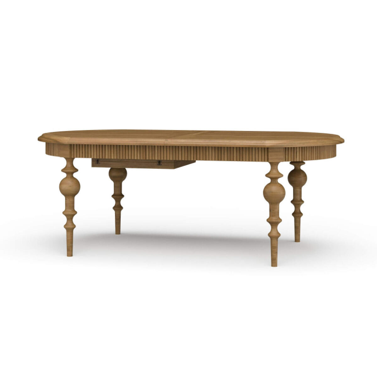 213ec0374858c53bd56fea1d74a2ddaa Kraton Butterfly Oval Extension Dining Table 80- 102" - Image 1