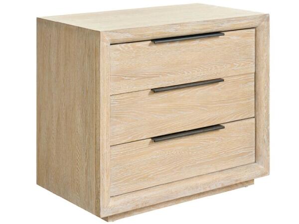 Modern Desert Plinth Nightstand Nightstands Cream 8