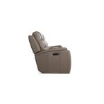 Wendell Leather Power Reclining Loveseat with Center Console - Image 6