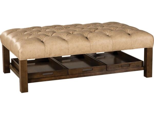 L034600 Ottomans & Poufs Brown