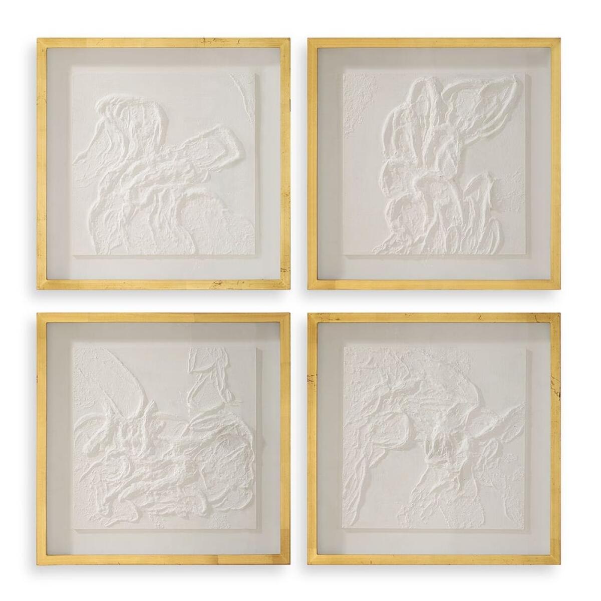 21ab771558ca3ae983c391b951795a95 Fourfold Framed Prints, S/4 - Image 1