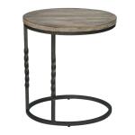Tauret Accent Table Chairside Tables Brown 14